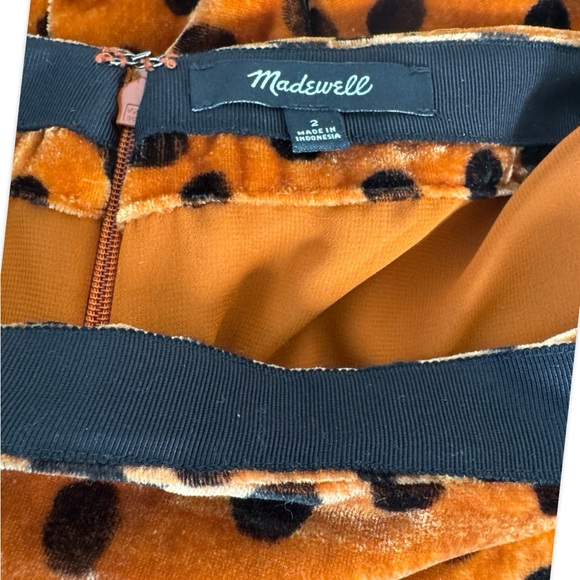 Madewell Velvet Button Front Dot Cami Skirt Set - Picture 13 of 13